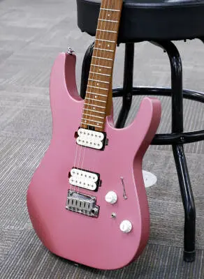 Charvel Guitars - Pro-Mod DK24 HH 2PT CM, Caramelized Maple Fingerboard - Satin Burgundy Mist